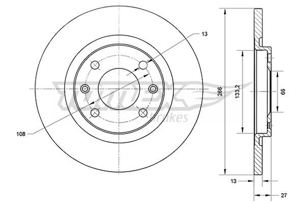 TOMEX Brakes TX 70-94