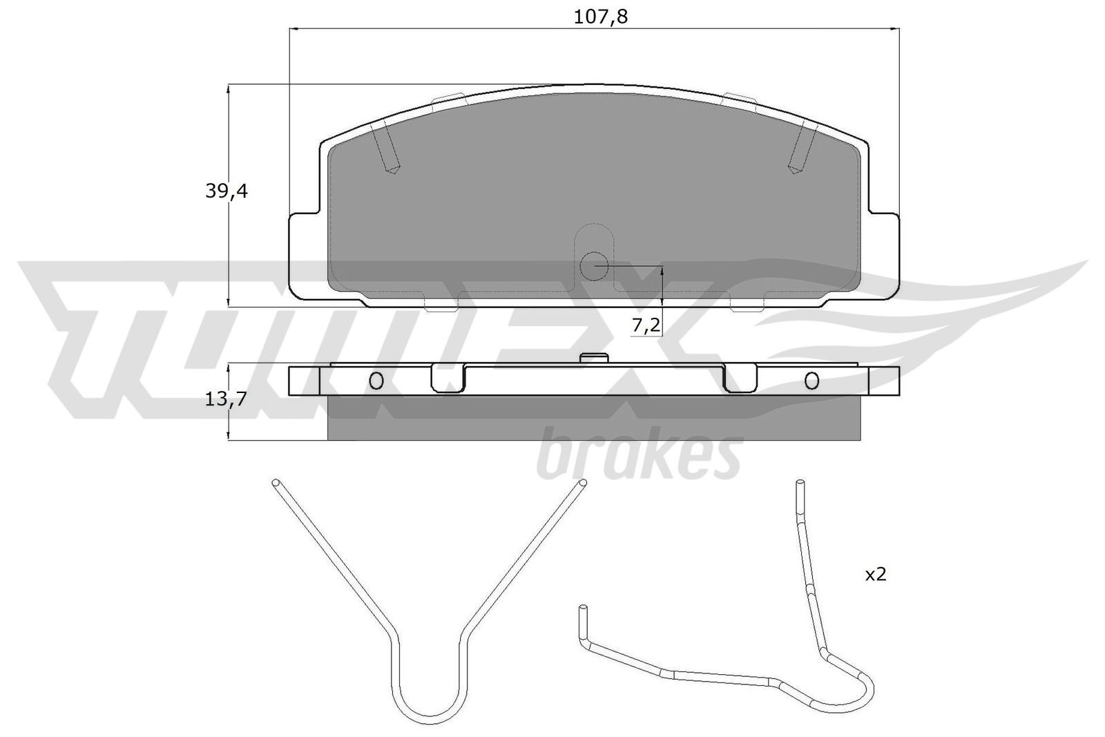 TOMEX Brakes TX 13-06