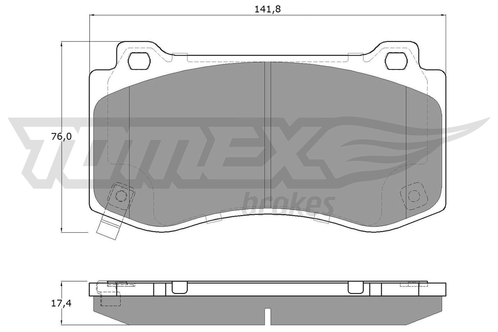 TOMEX Brakes TX 19-95