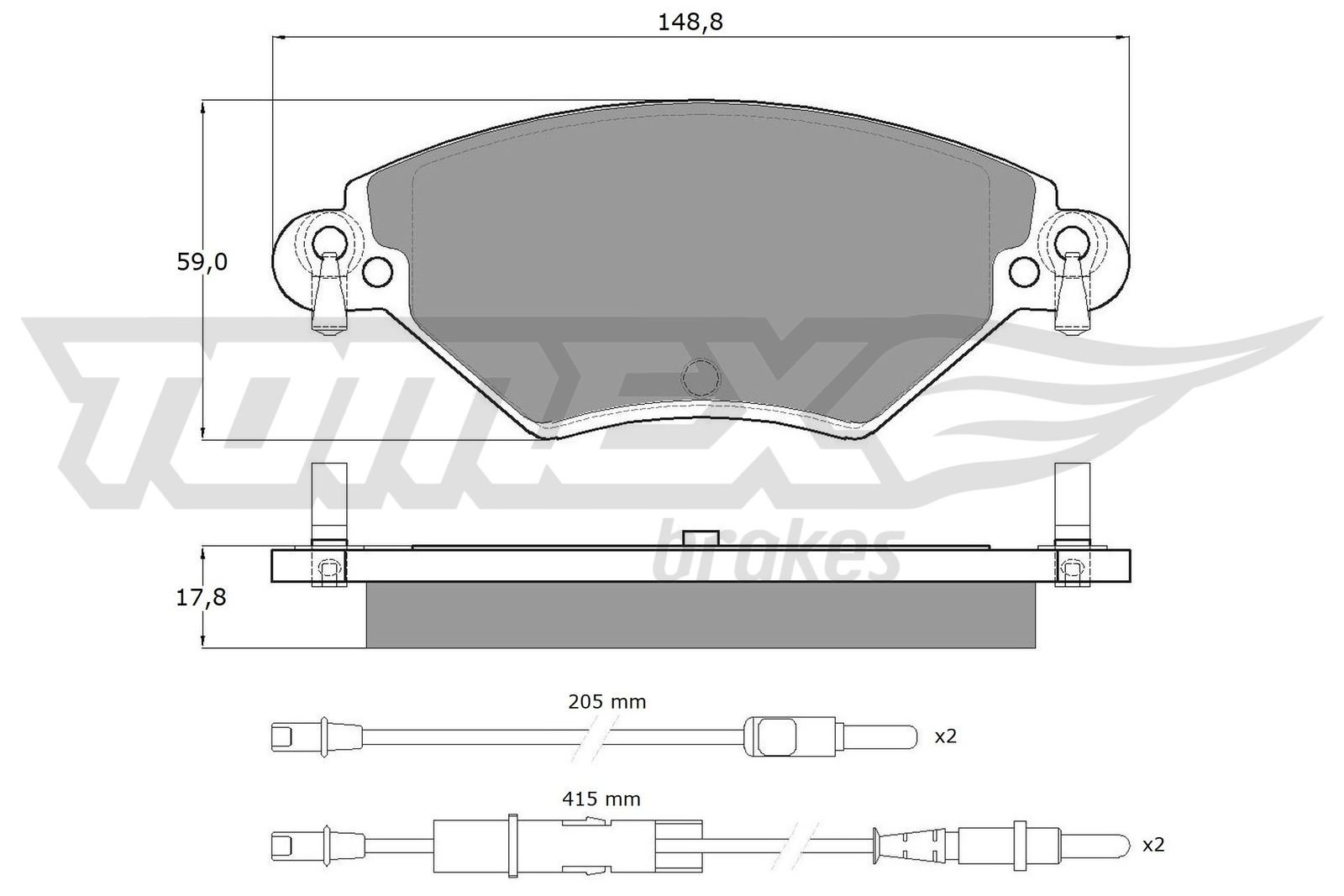 TOMEX Brakes TX 13-31