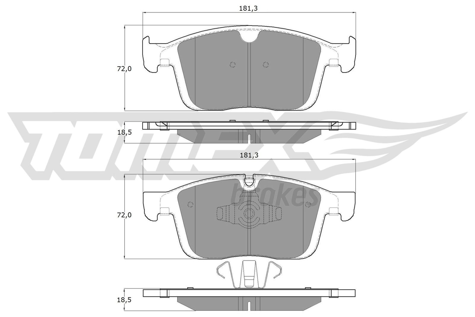 TOMEX Brakes TX 18-85