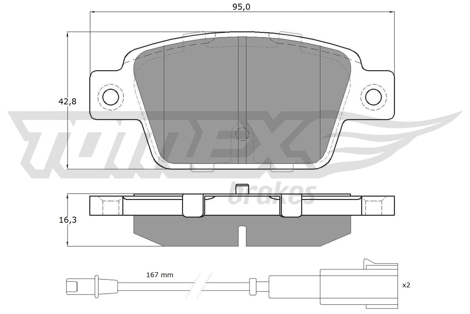 TOMEX Brakes TX 12-511