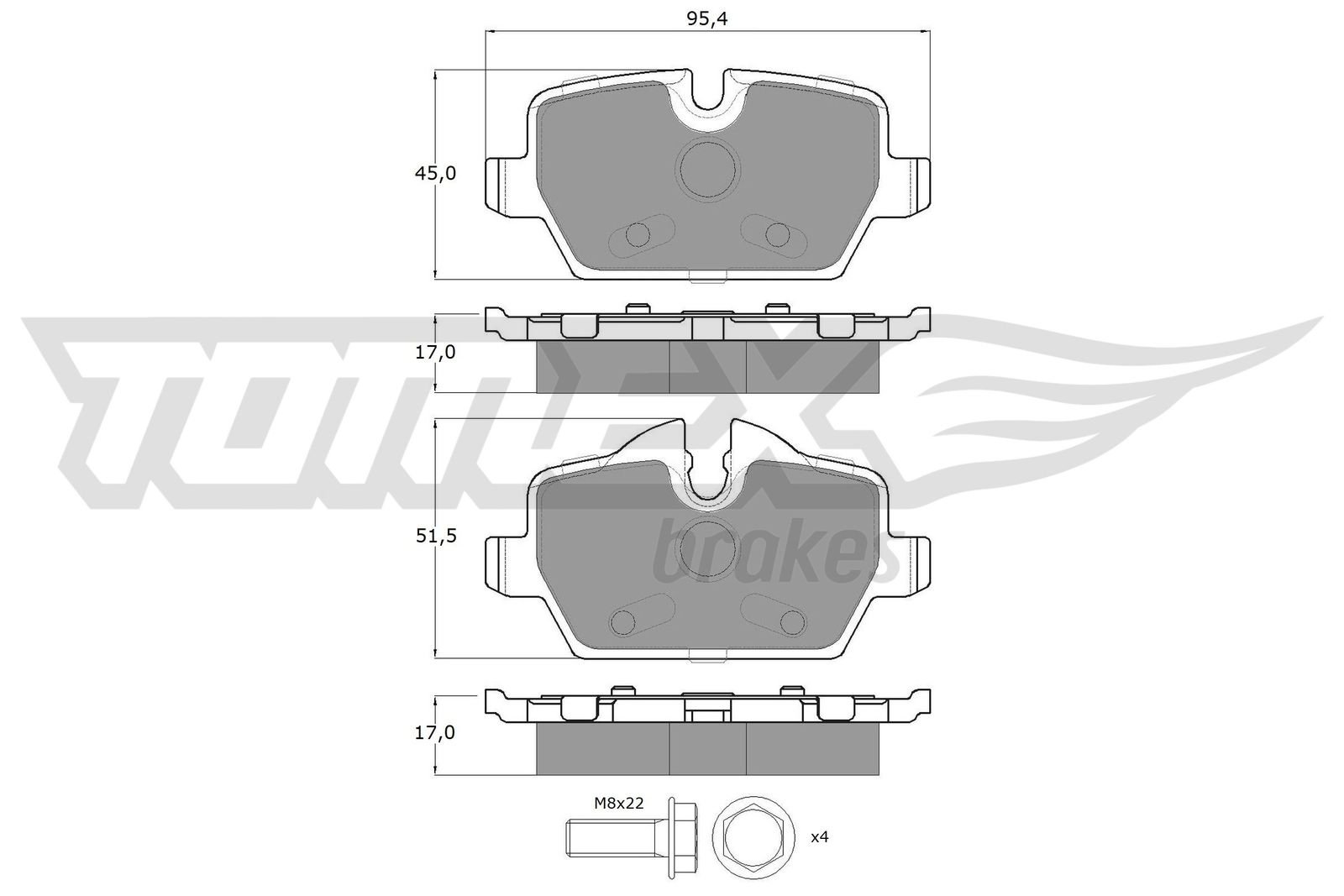 TOMEX Brakes TX 14-34