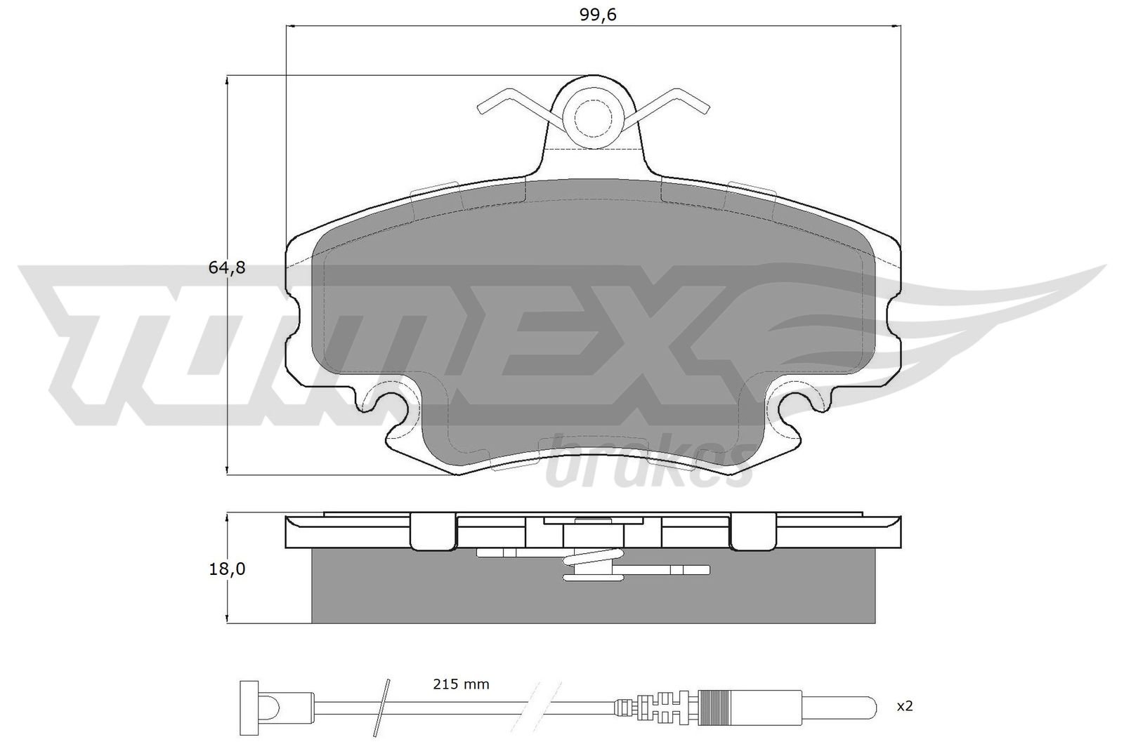 TOMEX Brakes TX 11-78