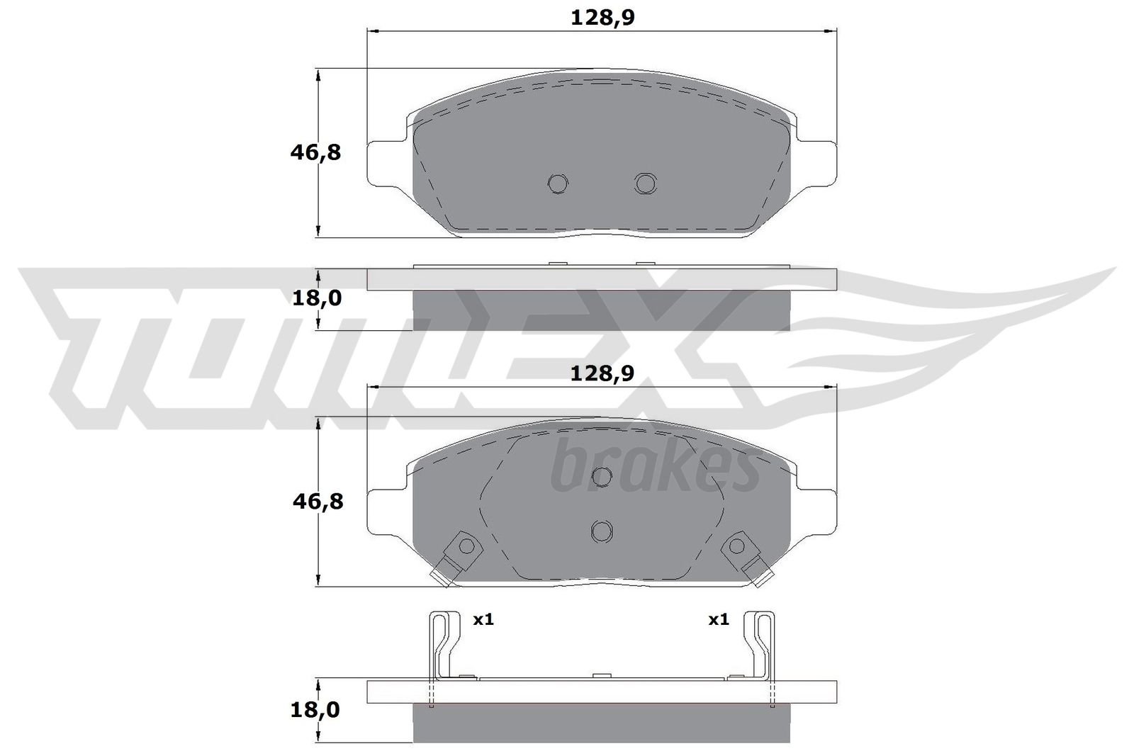 TOMEX Brakes TX 17-90