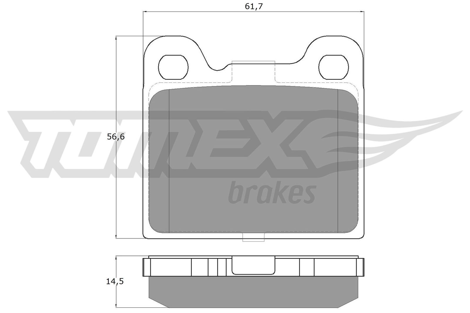 TOMEX Brakes TX 15-06