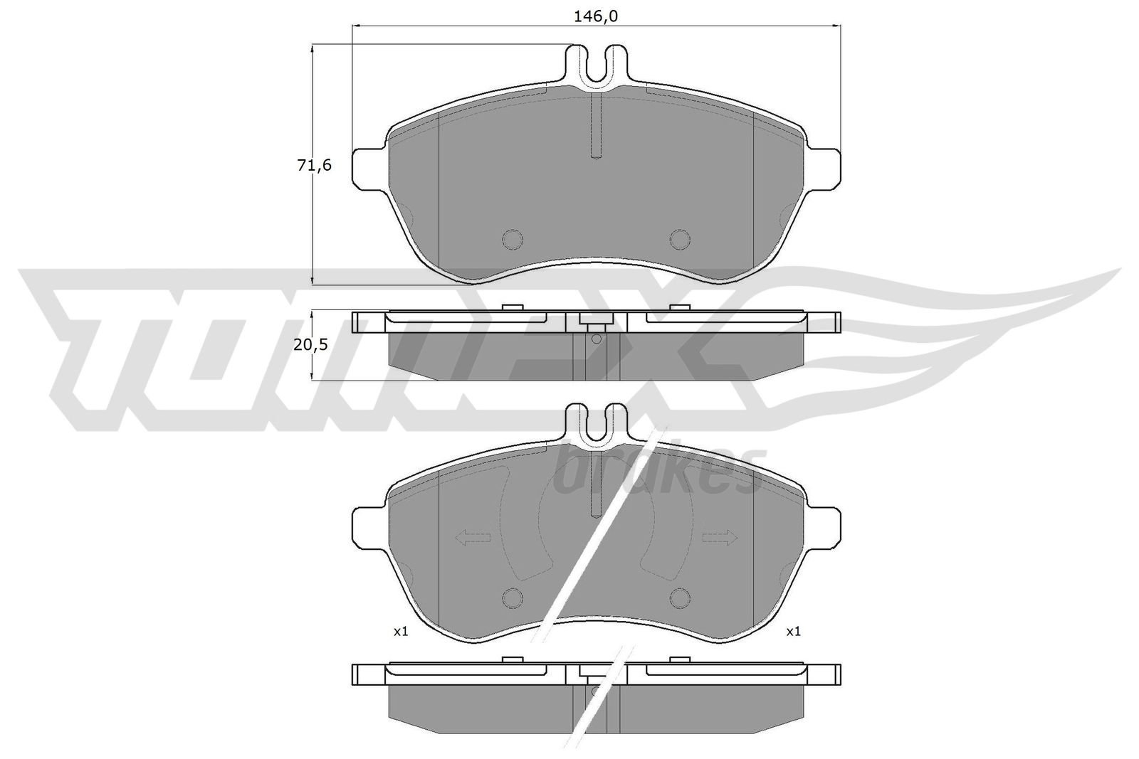 TOMEX Brakes TX 16-02