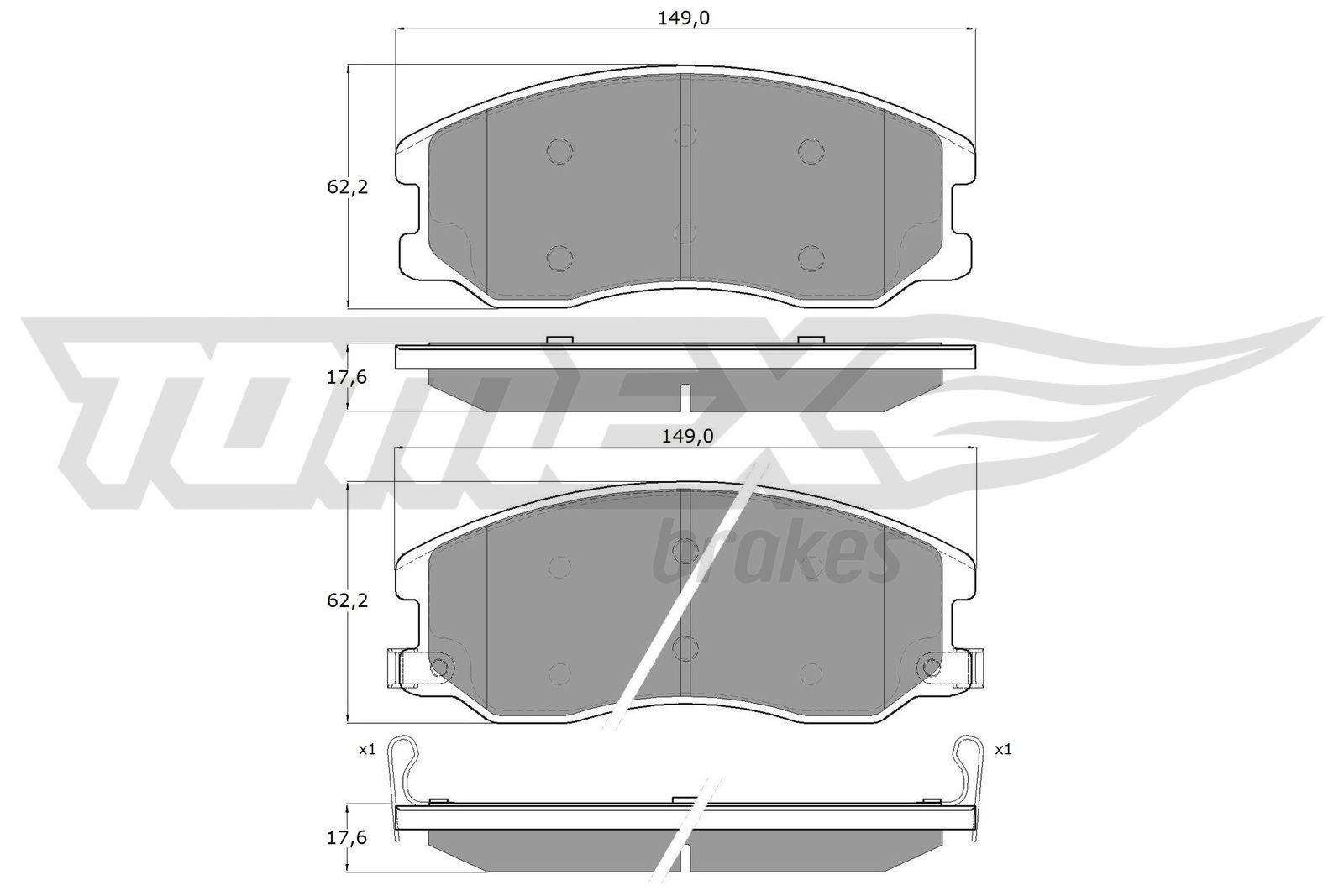 TOMEX Brakes TX 16-42