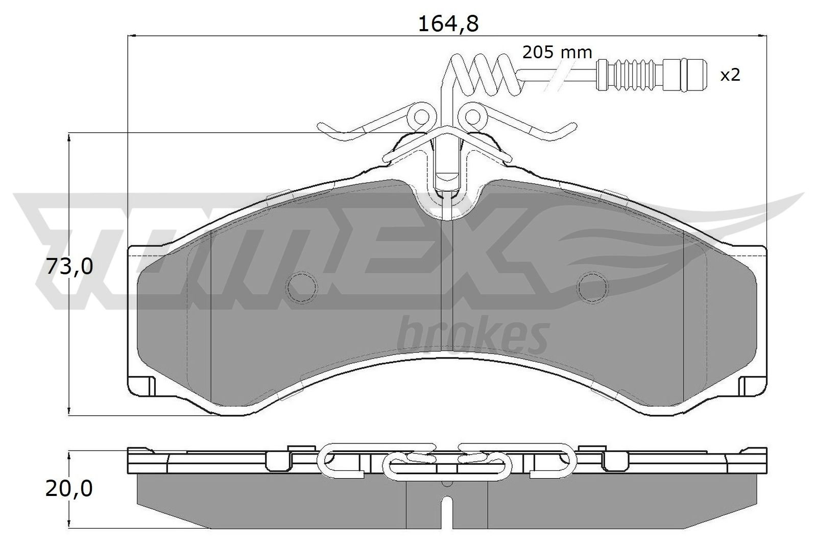 TOMEX Brakes TX 11-481