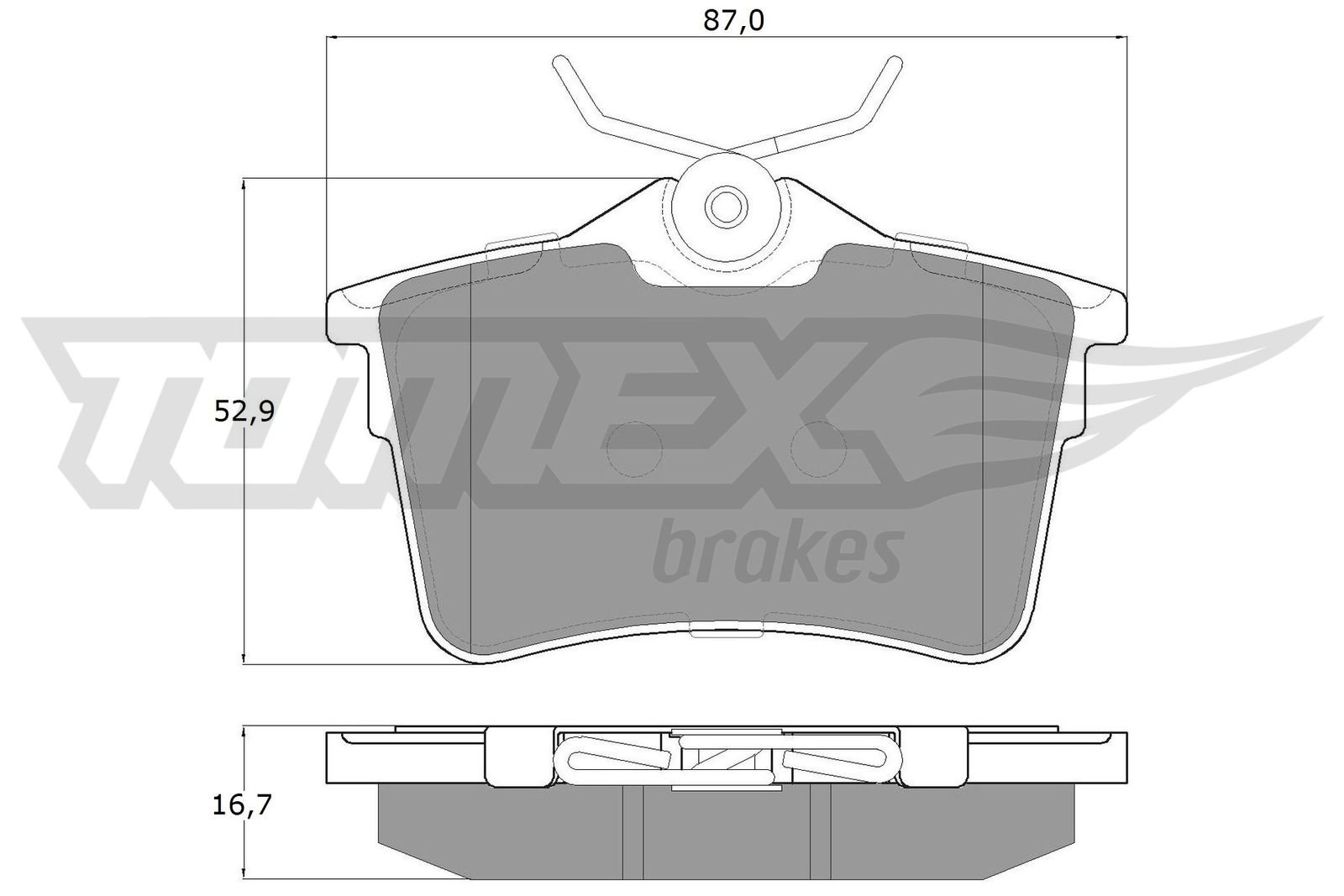 TOMEX Brakes TX 16-26