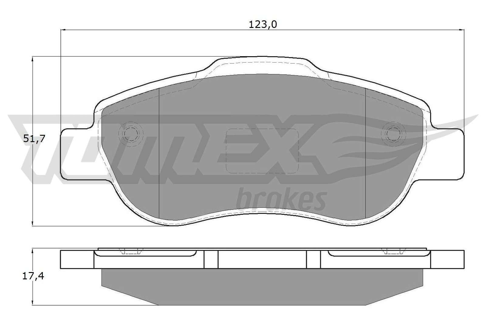 TOMEX Brakes TX 14-43