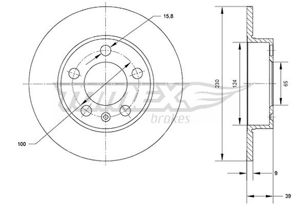 TOMEX Brakes TX 70-01