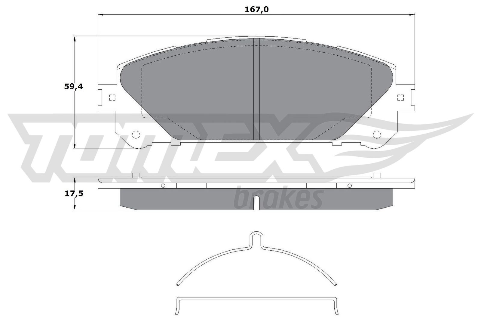 TOMEX Brakes TX 17-80