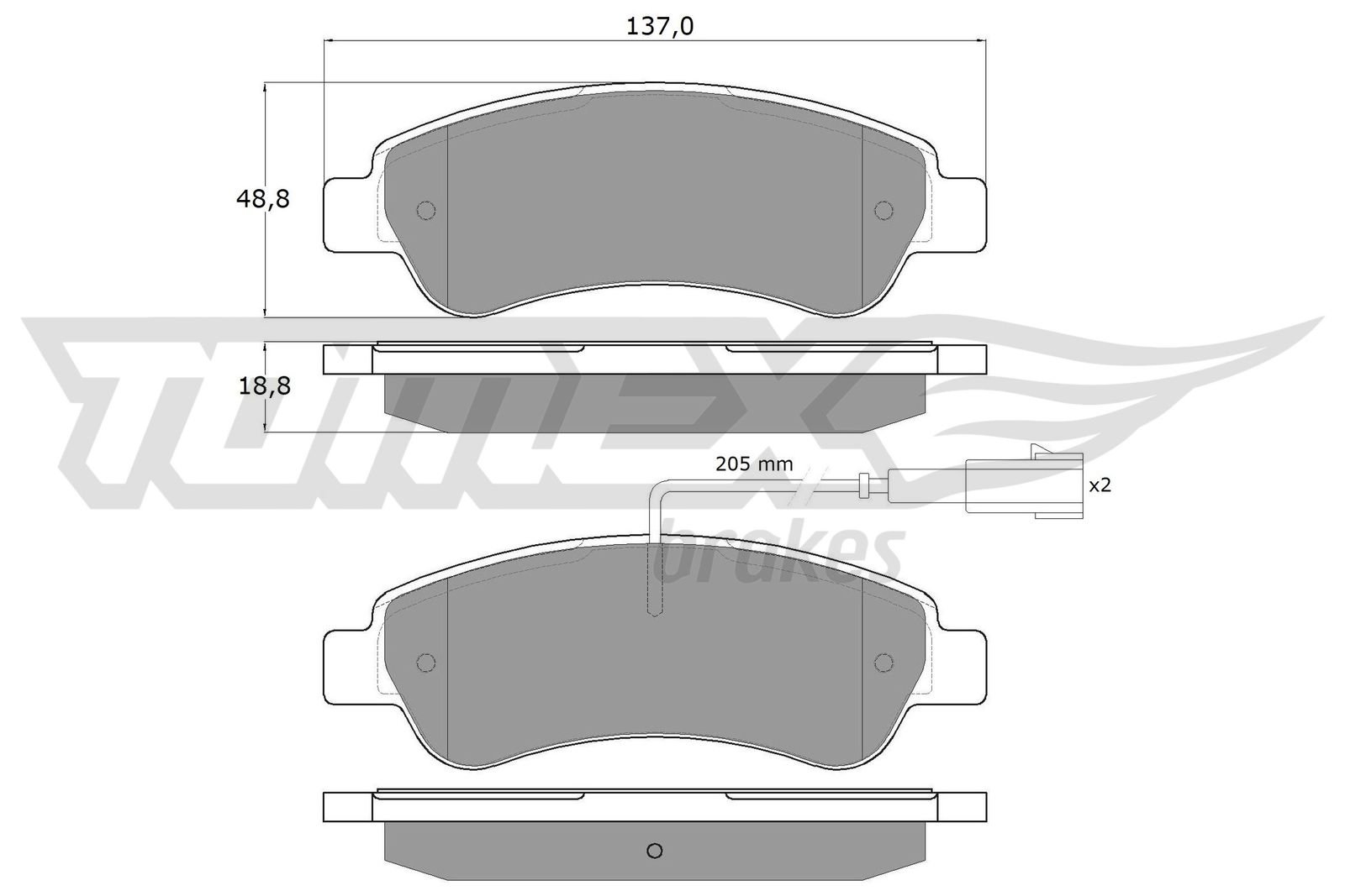 TOMEX Brakes TX 18-10