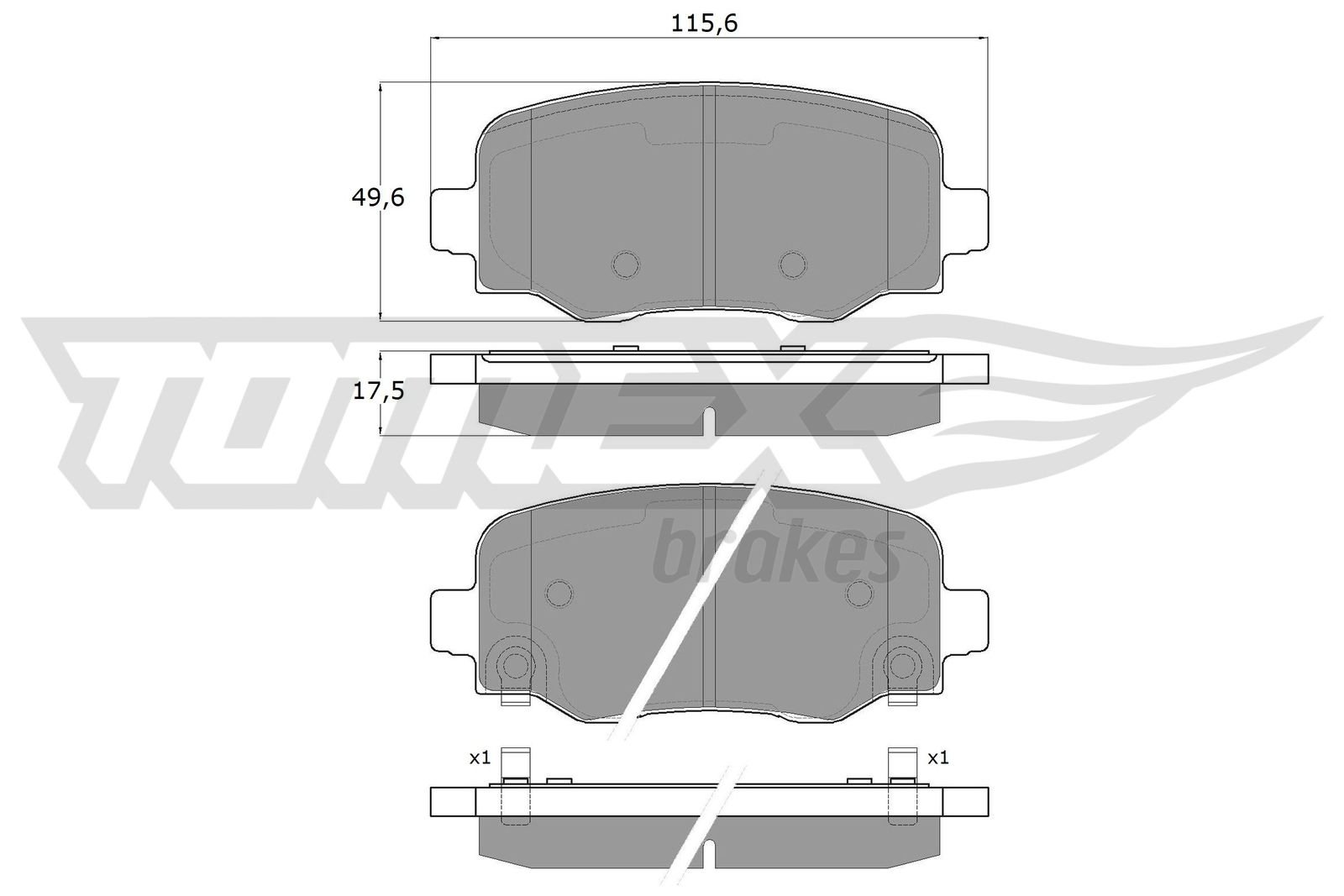 TOMEX Brakes TX 18-19