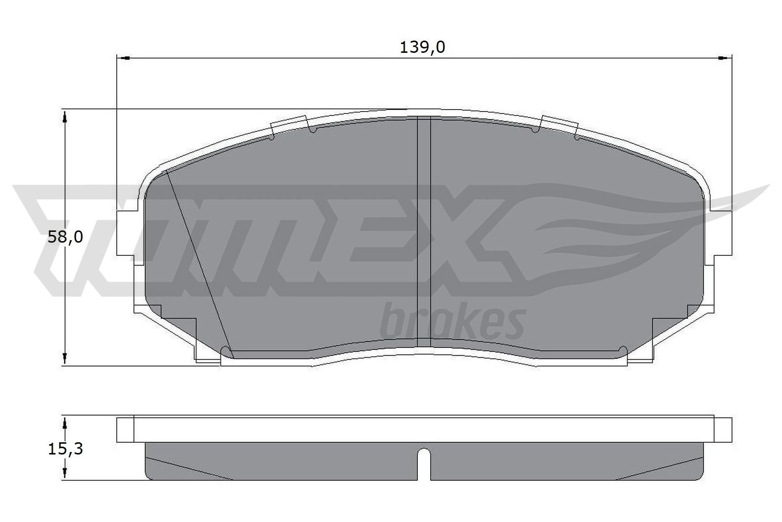 TOMEX Brakes TX 17-421