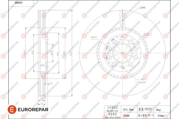 EUROREPAR 1684304780