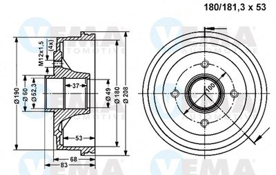 VEMA 800833