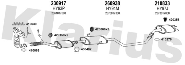 KLARIUS 450264E KLARIUS 450264E