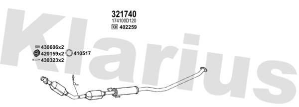 KLARIUS 900752E KLARIUS 900752E