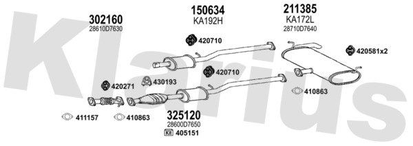 KLARIUS 450283E