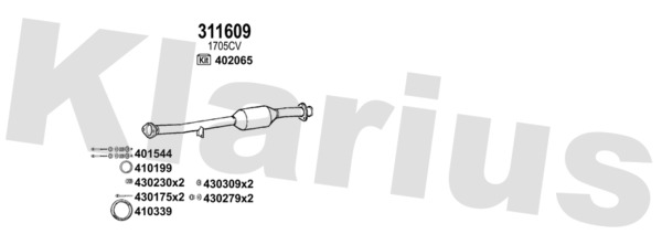 KLARIUS 181558E KLARIUS 181558E