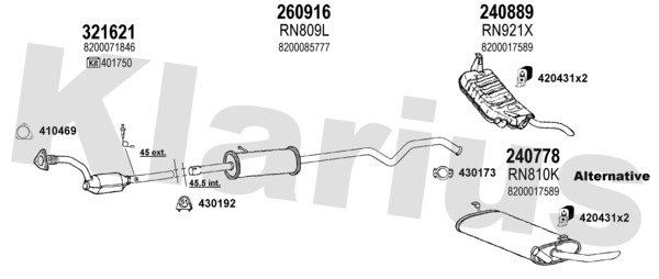 KLARIUS 721082E