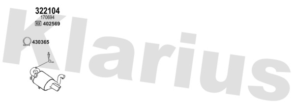 KLARIUS 632884E