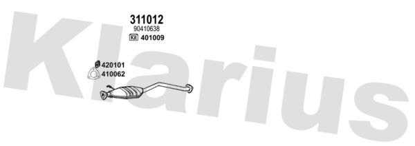 KLARIUS 392606E
