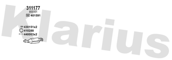 KLARIUS 392711E