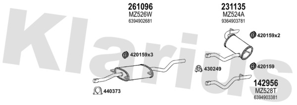 KLARIUS 600943E KLARIUS 600943E