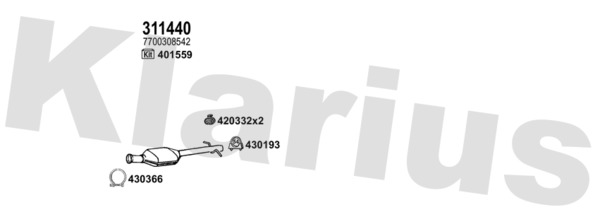 KLARIUS 721410E