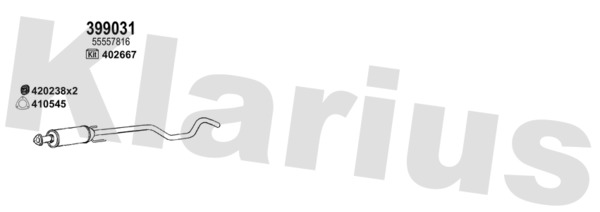 KLARIUS 392884E