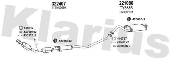 KLARIUS 900493E
