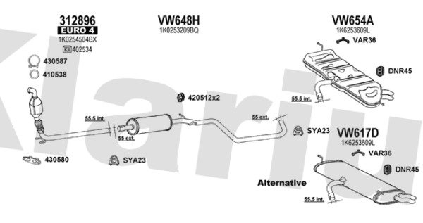 KLARIUS 931843U