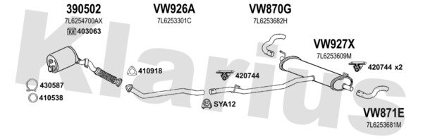 KLARIUS 931761U