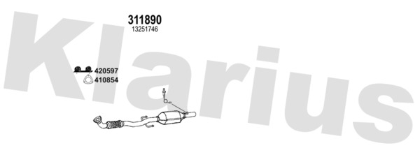 KLARIUS 392960E