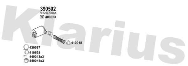 KLARIUS 932552E KLARIUS 932552E