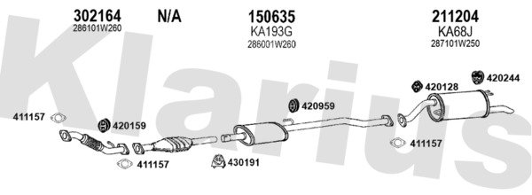 KLARIUS 500157E
