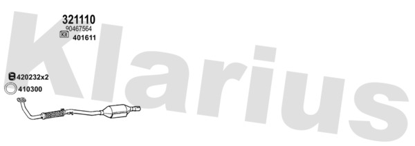 KLARIUS 392611E