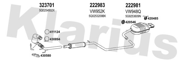 KLARIUS 931768E