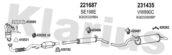 KLARIUS 780292E KLARIUS 780292E
