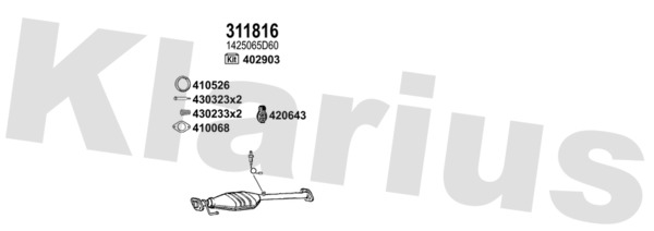 KLARIUS 820212E KLARIUS 820212E