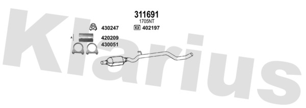 KLARIUS 181447E KLARIUS 181447E