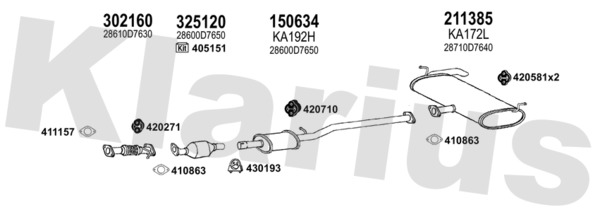 KLARIUS 450400E KLARIUS 450400E