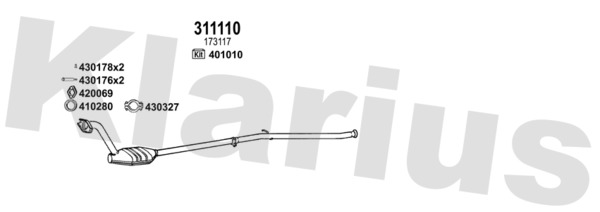 KLARIUS 632596E