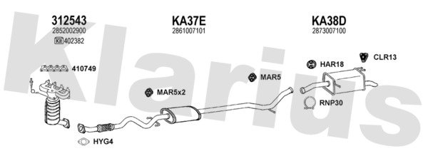 KLARIUS 500145U