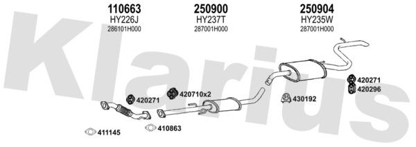 KLARIUS 450212E KLARIUS 450212E