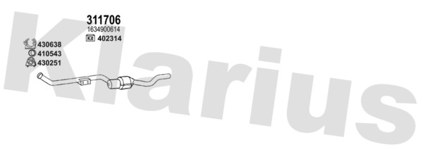 KLARIUS 601654E