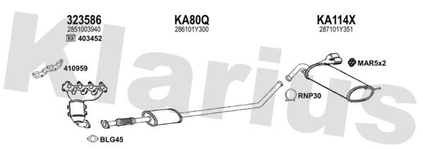 KLARIUS 500140U